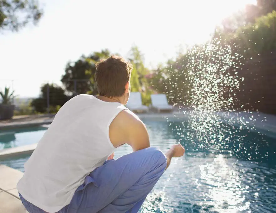 Pool Urlaub daheim in Lübeck